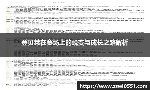 登贝莱在赛场上的蜕变与成长之路解析